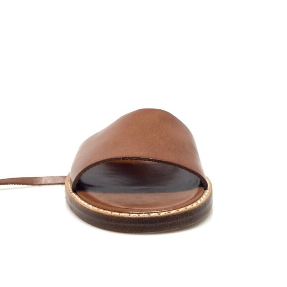 NEW  MAXMARA WEEKEND TIFFANY Leather Wrap Sandals - Picture 4 of 7